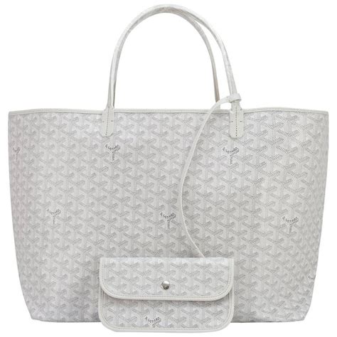 white goyard tote replica|authentic goyard tote.